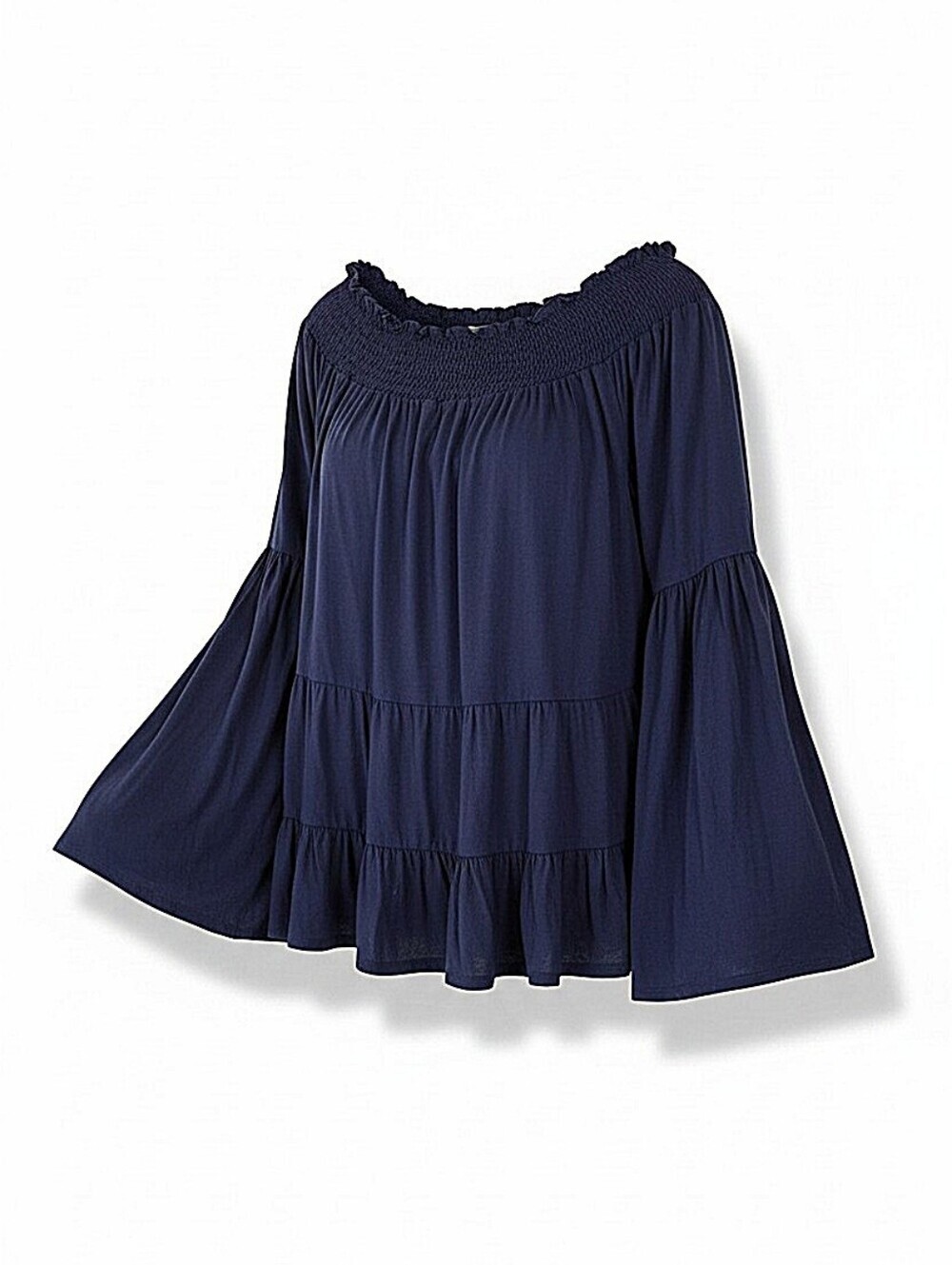 NWT! Love Riche Peasant Top